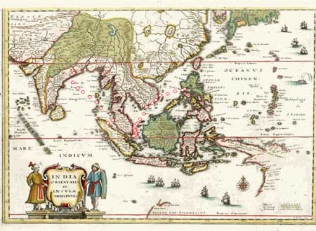 Mapa del viaje